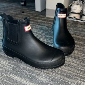 Hunter short rain boots size 8 Like brand new condition